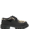 Women Dolce & Gabbana Stud-embellished Lace-up Shoes -Nike || Ugg || Gucci Shoes Shop 14540543 22051571 1000