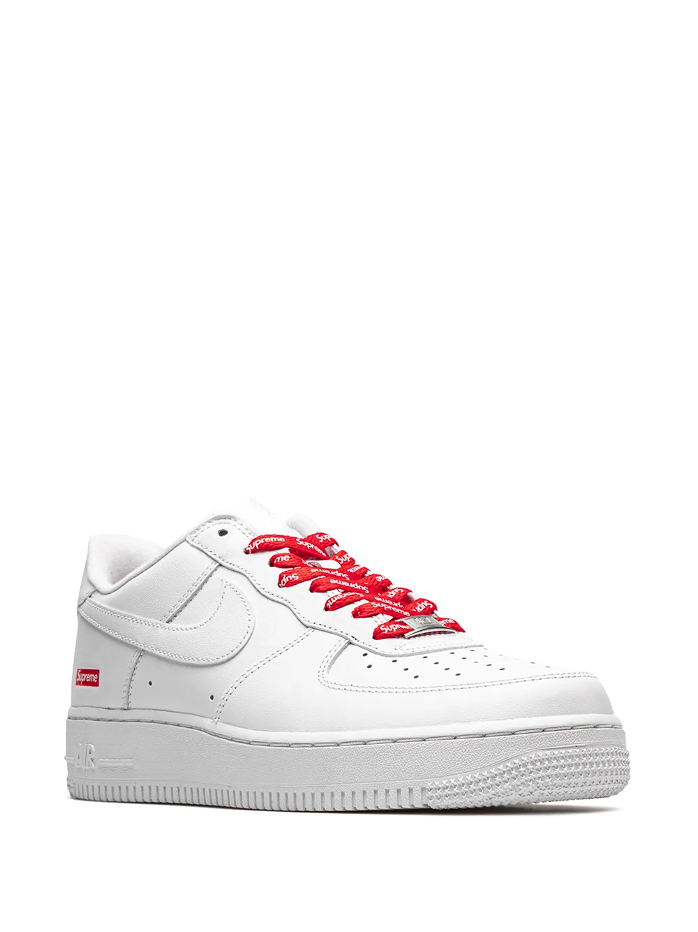 Women Nike X Supreme Air Force 1 Low "Mini Box Logo White" Sneakers 4 Women Nike X Supreme Air Force 1 Low "Mini Box Logo White" Sneakers - Image 2