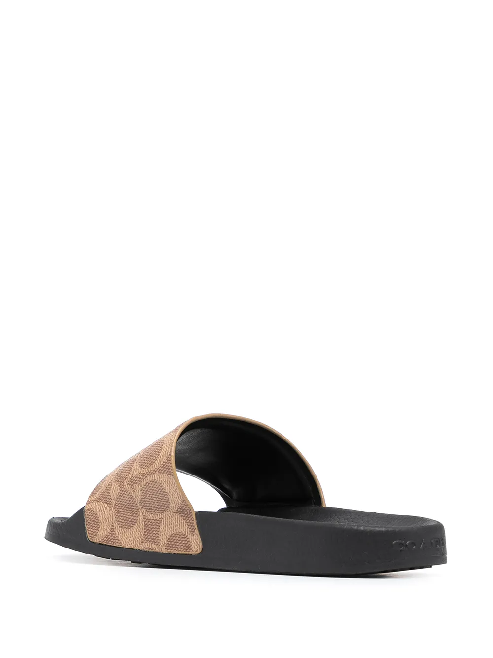 Women Coach Monogram-print Pool Slides 5 Women Coach Monogram-print Pool Slides - Image 3
