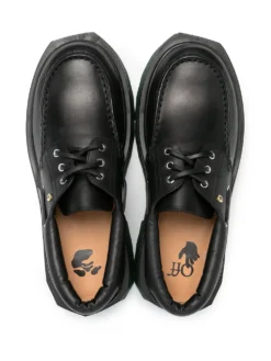 Women Off-White Sponge Boat Lace-up Shoes 9 Women Off-White Sponge Boat Lace-up Shoes -Nike || Ugg || Gucci Shoes Shop 16254223 31553875 1000