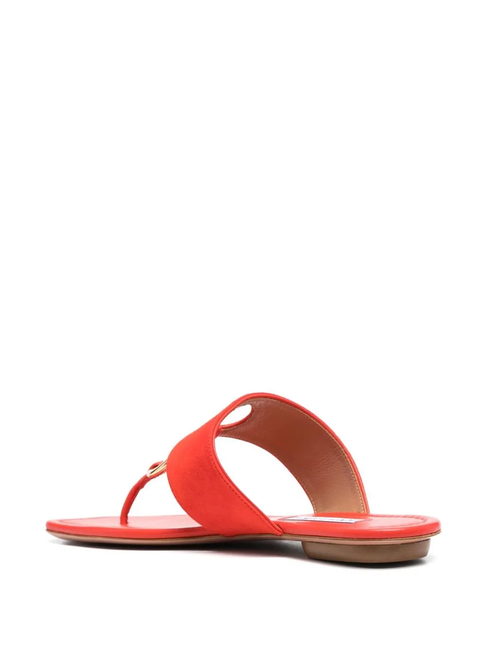 Women Aquazzura O-ring Detail Flat Sandals 5 Women Aquazzura O-ring Detail Flat Sandals - Image 3