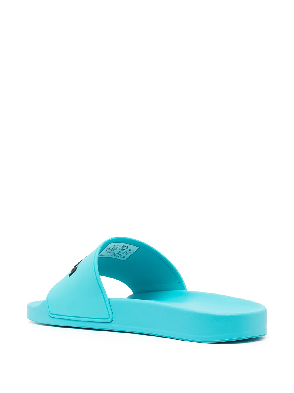 Women Balenciaga Raised Logo Pool Slides 5 Women Balenciaga Raised Logo Pool Slides - Image 3