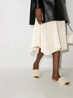 Women Aeyde Anna Shearling Slides -Nike || Ugg || Gucci Shoes Shop 16705447 35616467 1000