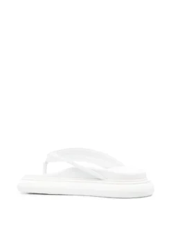 Women The Attico Padded Leather Flip Flops -Nike || Ugg || Gucci Shoes Shop 16707174 32759872 1000