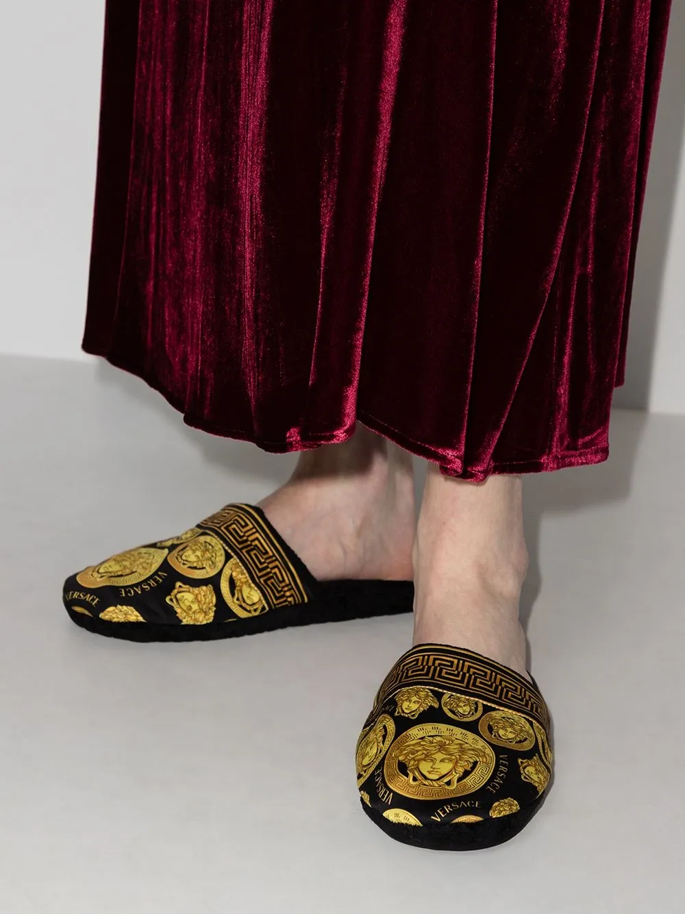 Women Versace Medusa Amplified Slippers 5 Women Versace Medusa Amplified Slippers - Image 3
