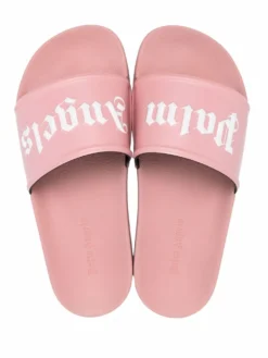 Women Palm Angels Logo-print Flat Slides 9 Women Palm Angels Logo-print Flat Slides -Nike || Ugg || Gucci Shoes Shop 16864630 34902517 1000