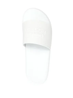 Women Alexander McQueen Logo-embellished Flat Slides -Nike || Ugg || Gucci Shoes Shop 16946359 36613498 1000