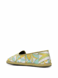 Women PUCCI Bandierine-print Ballerina Shoes -Nike || Ugg || Gucci Shoes Shop 16996242 37045461 1000