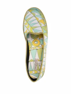 Women PUCCI Bandierine-print Ballerina Shoes -Nike || Ugg || Gucci Shoes Shop 16996242 37045462 1000