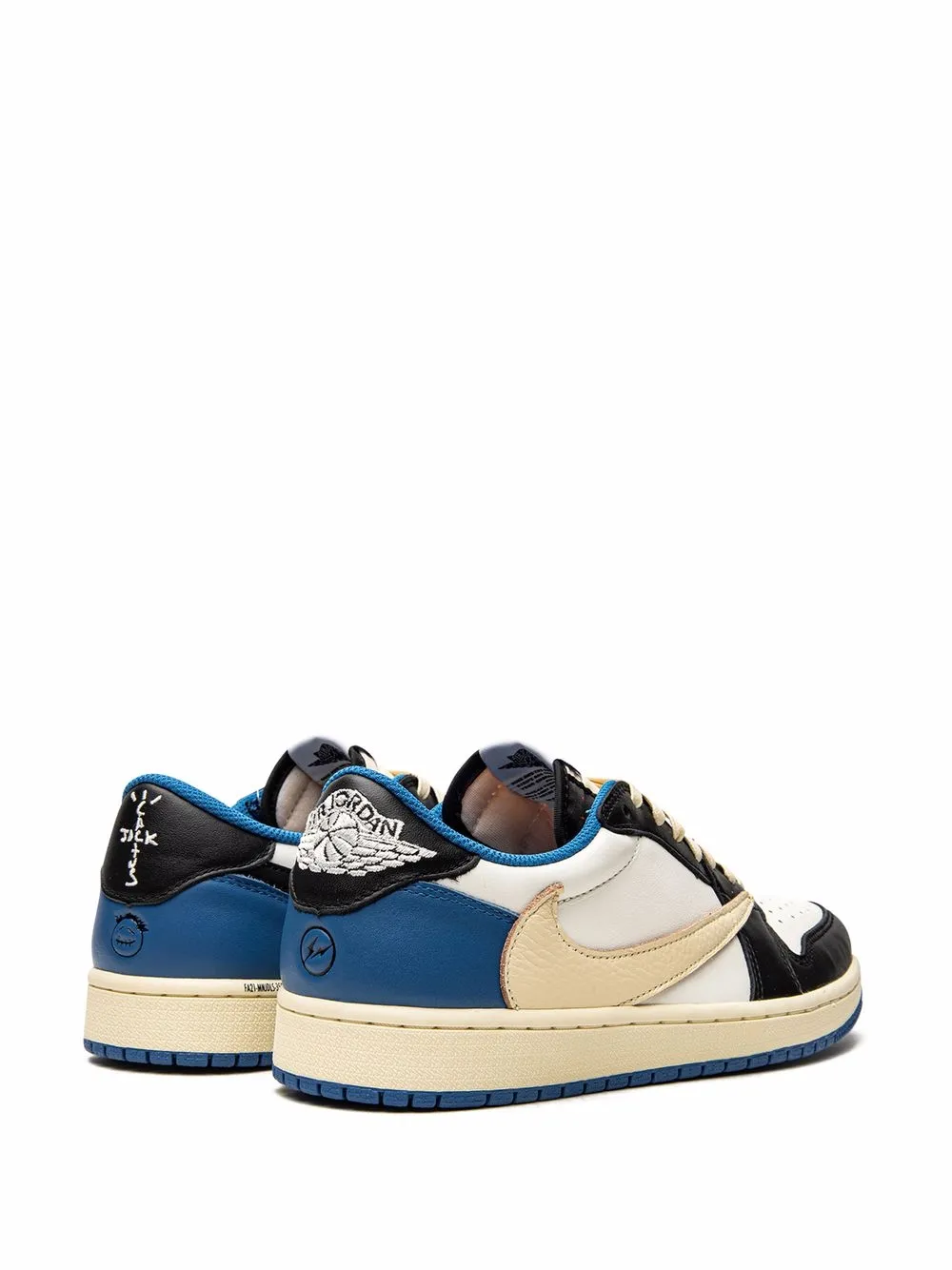 Women Jordan X Travis Scott X Fragment Air Jordan 1 Low OG SP Sneakers 4 Women Jordan X Travis Scott X Fragment Air Jordan 1 Low OG SP Sneakers - Image 3