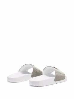 Women Giuseppe Zanotti Metallic-finish Brett Slides 8 Women Giuseppe Zanotti Metallic-finish Brett Slides -Nike || Ugg || Gucci Shoes Shop 17052584 34377780 1000