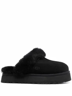 Women UGG Disquette Suede Slippers