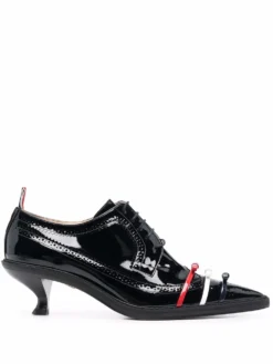 Women Thom Browne Bow-detail Pointed Shoes