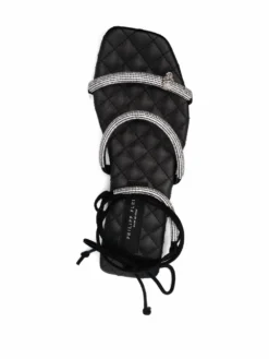 Women Philipp Plein Maltese Flat Crystal Sandals -Nike || Ugg || Gucci Shoes Shop 17353938 36478411 1000