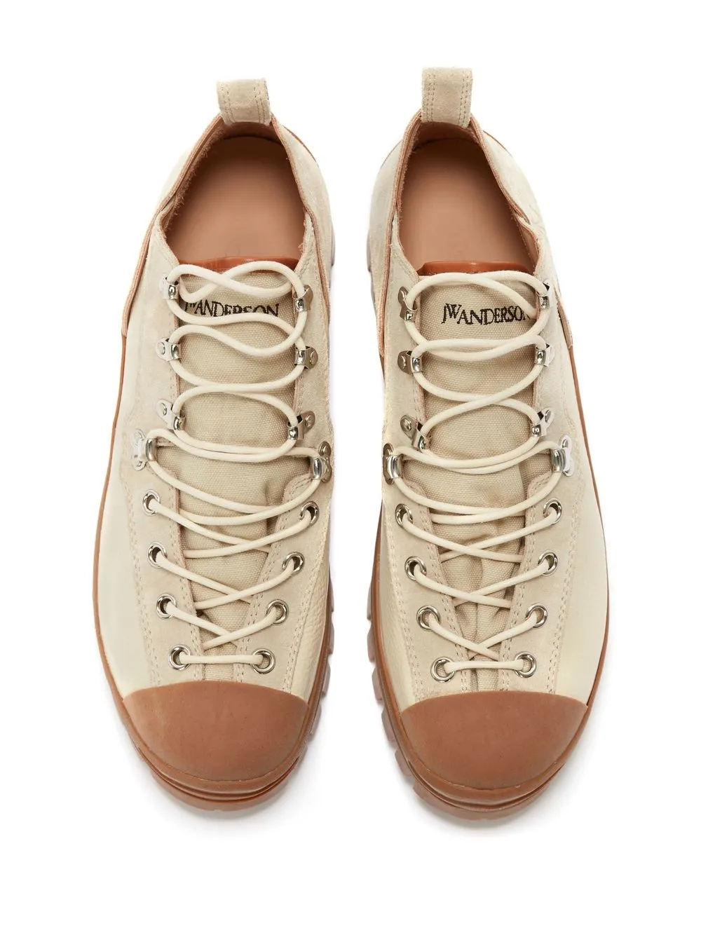 Women JW Anderson Embroidered-logo Lace-up Shoes 5 Women JW Anderson Embroidered-logo Lace-up Shoes - Image 3