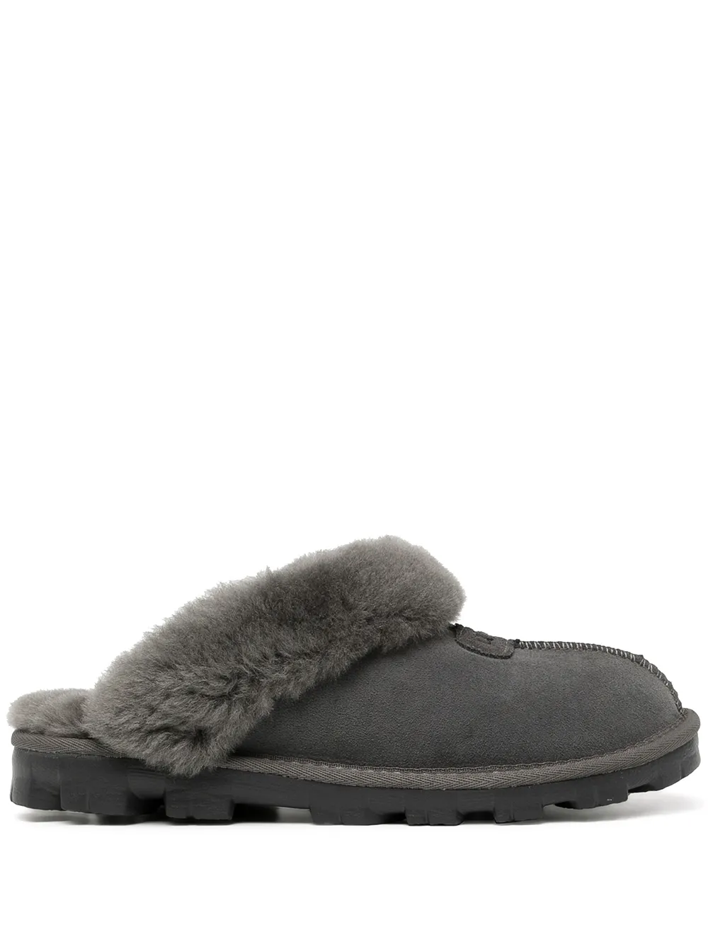 Women UGG Coquette Fur-trimmed Slippers 3 Women UGG Coquette Fur-trimmed Slippers
