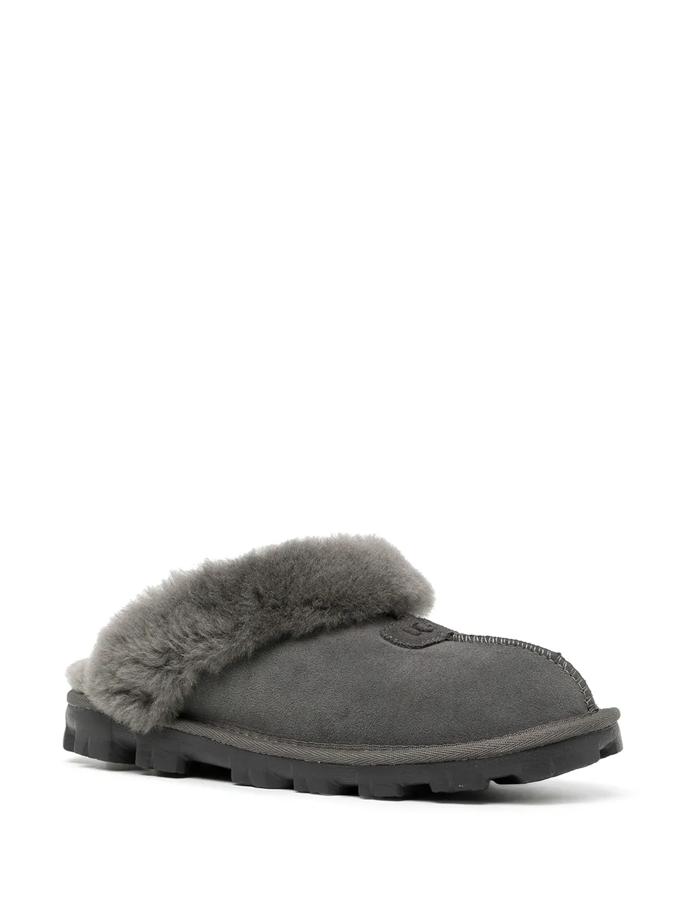 Women UGG Coquette Fur-trimmed Slippers 4 Women UGG Coquette Fur-trimmed Slippers - Image 2