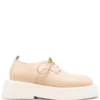 Women Marsèll Lace-up Leather Derby Shoes