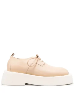 Women Marsèll Lace-up Leather Derby Shoes