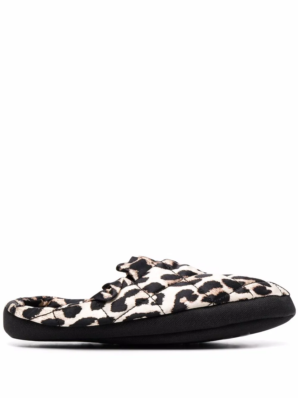 Women GANNI Leopard-print Slippers 3 Women GANNI Leopard-print Slippers