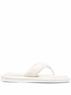 Women GIABORGHINI Padded Leather Flip-flops