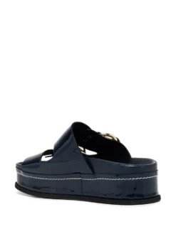 Women 3.1 Phillip Lim Freida Buckle-detailed Platform Slides -Nike || Ugg || Gucci Shoes Shop 17826897 40643912 1000