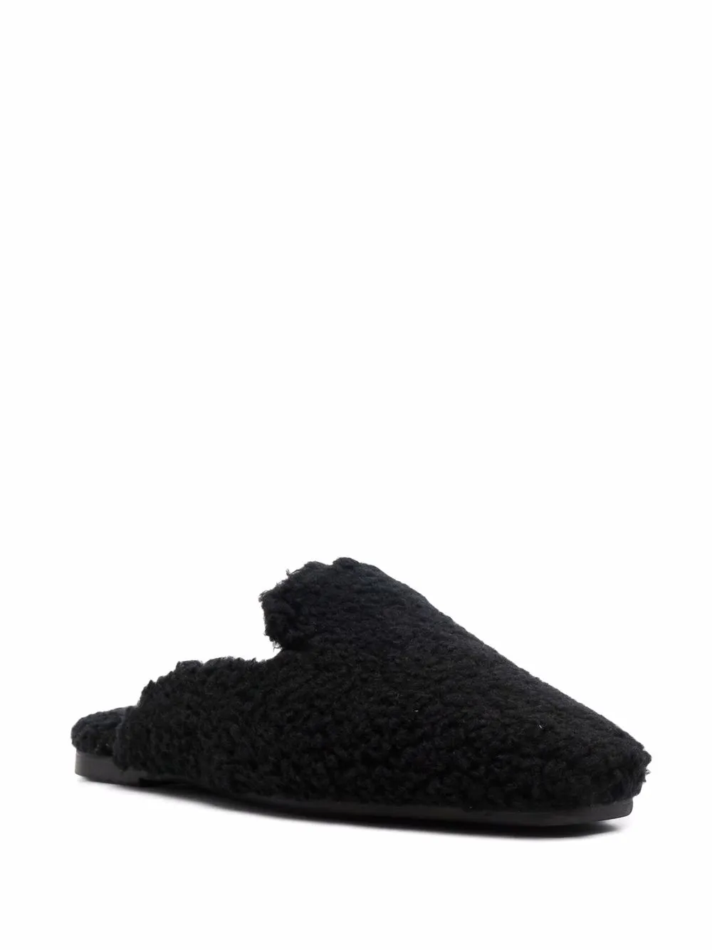 Women BOSS Faux-shearling Design Slippers 4 Women BOSS Faux-shearling Design Slippers - Image 2