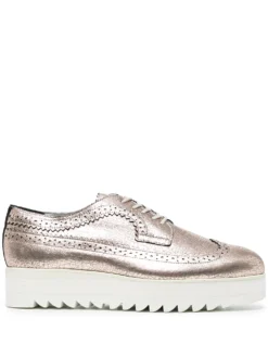 Women Onitsuka Tiger Platform Leather Brogues
