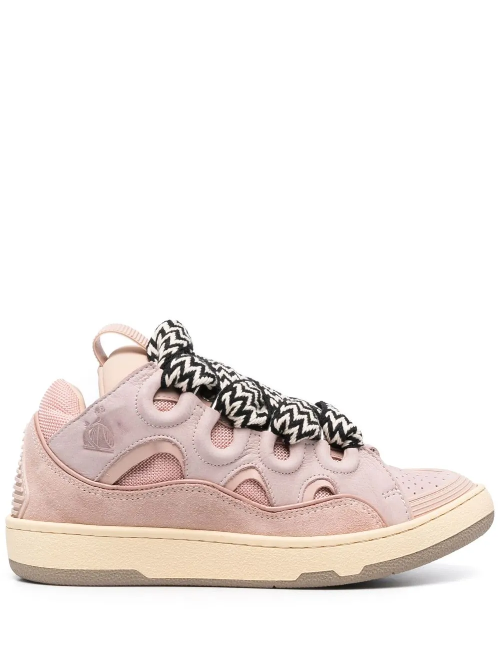 Women Lanvin Curb Lace-up Sneakers 3 Women Lanvin Curb Lace-up Sneakers