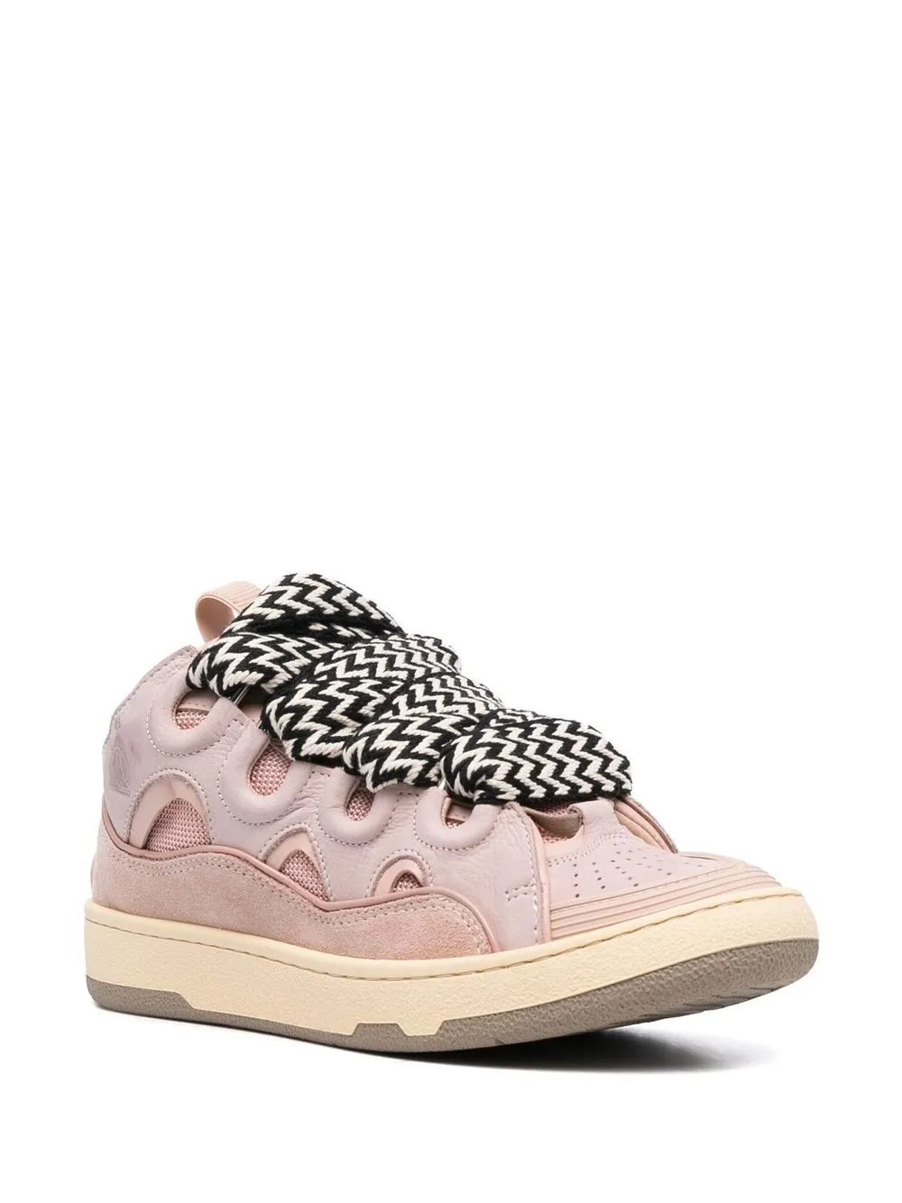 Women Lanvin Curb Lace-up Sneakers 4 Women Lanvin Curb Lace-up Sneakers - Image 2