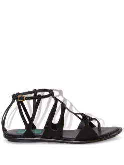 Women PUCCI Cut-out Leather Sandals