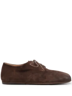 Women Marsèll Square-toe Suede Brogues