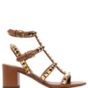 Women Valentino Garavani Rockstud Caged 65mm Sandals