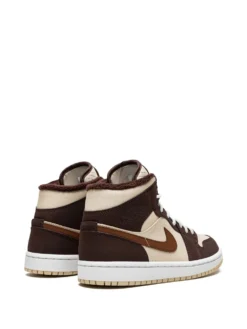 Women Jordan Air Jordan 1 Mid SE "Brown Basalt Fleece" Sneakers -Nike || Ugg || Gucci Shoes Shop 18395093 39470495 1000