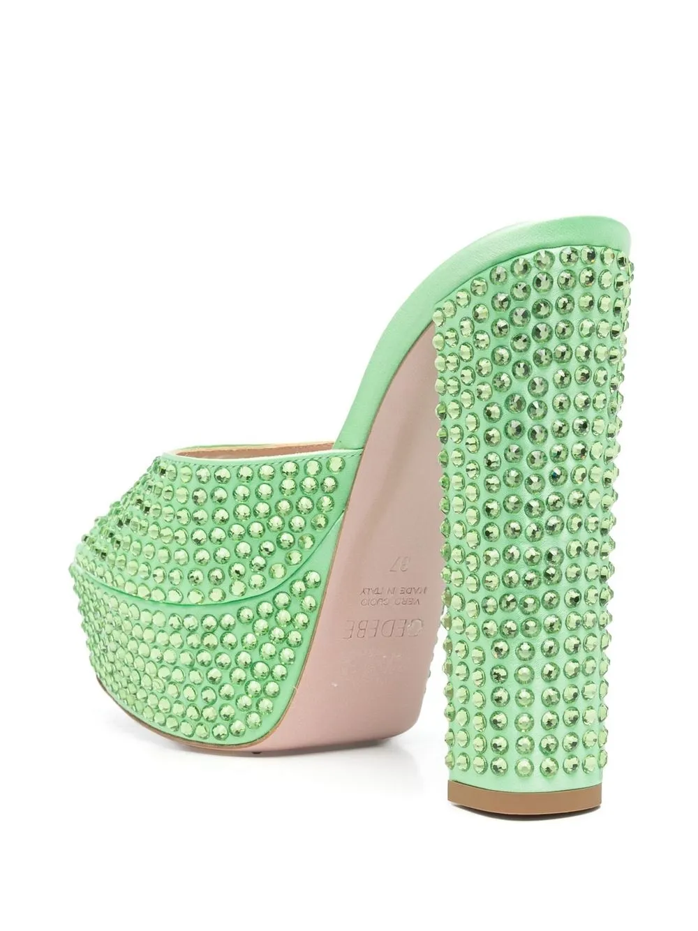 Women Gedebe Jerry Crystal-embellished Sandals 5 Women Gedebe Jerry Crystal-embellished Sandals - Image 3