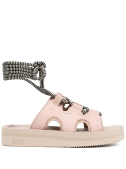 Women Suicoke Cut-out Ankle Strap Sandals