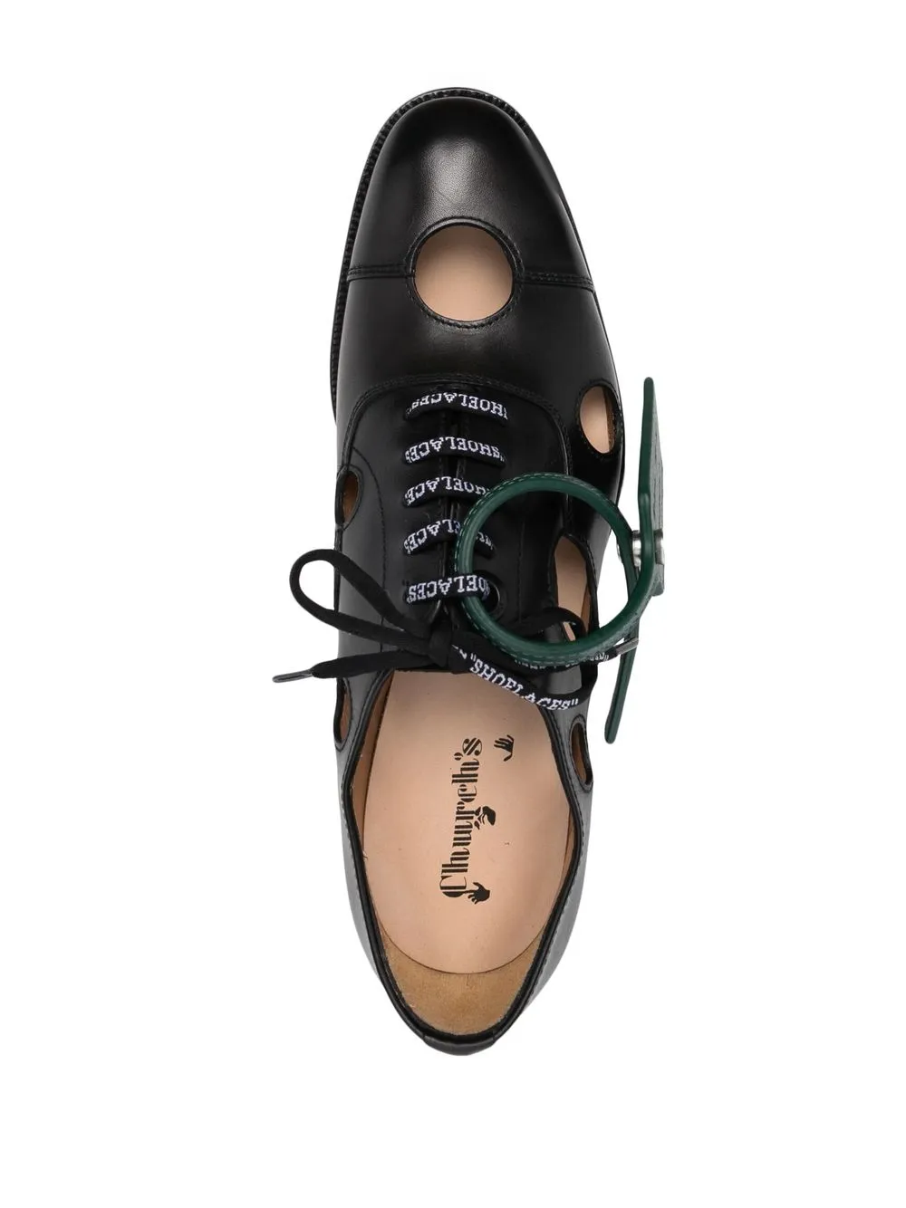 Women Off-White X Church's Meteor-holes Leather Oxford Shoes 6 Women Off-White X Church's Meteor-holes Leather Oxford Shoes - Image 4