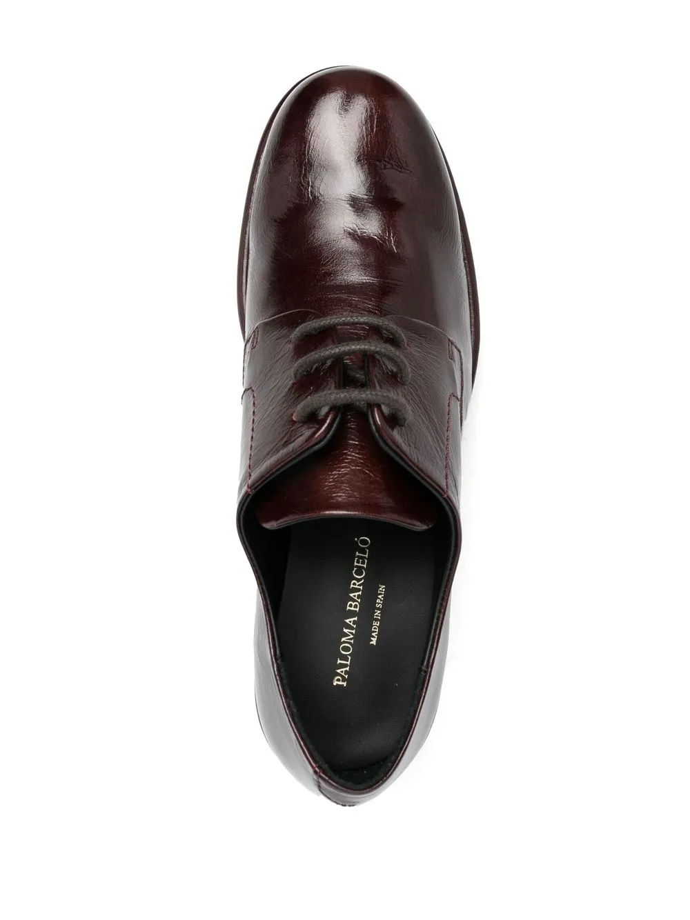 Paloma Barcelo Women Paloma Barceló 50mm Lace-up Leather Shoes 6 Paloma Barcelo Women Paloma Barceló 50mm Lace-up Leather Shoes - Image 4