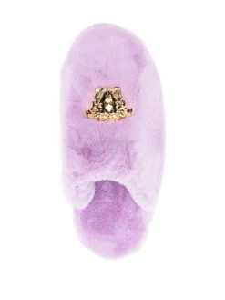 Women Versace Medusa Faux-fur Slippers -Nike || Ugg || Gucci Shoes Shop 18872428 41090774 1000