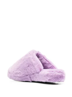 Women Versace Medusa Faux-fur Slippers -Nike || Ugg || Gucci Shoes Shop 18872428 41092067 1000