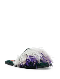 Women La DoubleJ Feather-detail Slippers 7 Women La DoubleJ Feather-detail Slippers -Nike || Ugg || Gucci Shoes Shop 18891899 43632685 1000