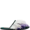 Women La DoubleJ Feather-detail Slippers 1 Women La DoubleJ Feather-detail Slippers -Nike || Ugg || Gucci Shoes Shop 18891899 43632692 1000
