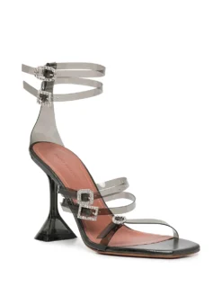 Women Amina Muaddi Robyn 95mm Open-toe Sandals