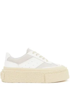 Women MM6 Maison Margiela Panelled Low-top Sneakers