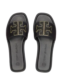 Women Tory Burch Double T Patch Slides 9 Women Tory Burch Double T Patch Slides -Nike || Ugg || Gucci Shoes Shop 19042212 41860275 1000