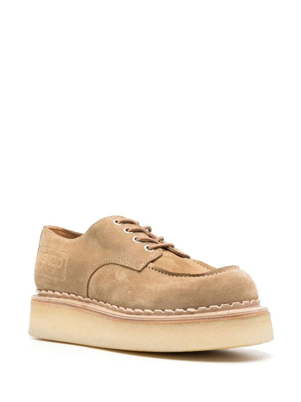 Women Kenzo Lace-up Suede Shoes 4 Women Kenzo Lace-up Suede Shoes - Image 2