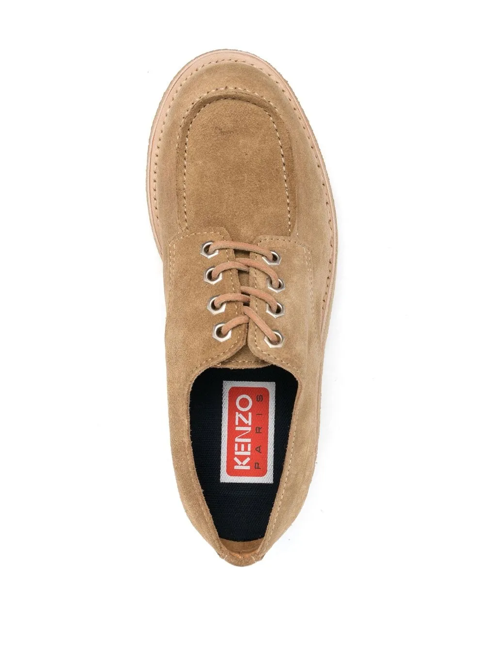 Women Kenzo Lace-up Suede Shoes 6 Women Kenzo Lace-up Suede Shoes - Image 4