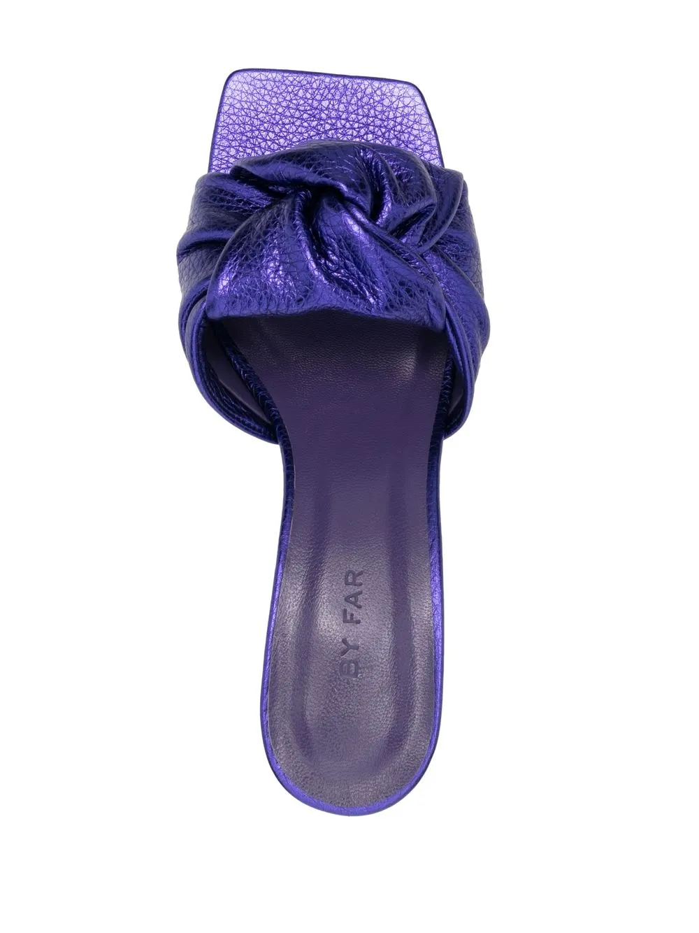 Women BY FAR Gathered-detail Open-toe Sandals 4 Women BY FAR Gathered-detail Open-toe Sandals - Image 2