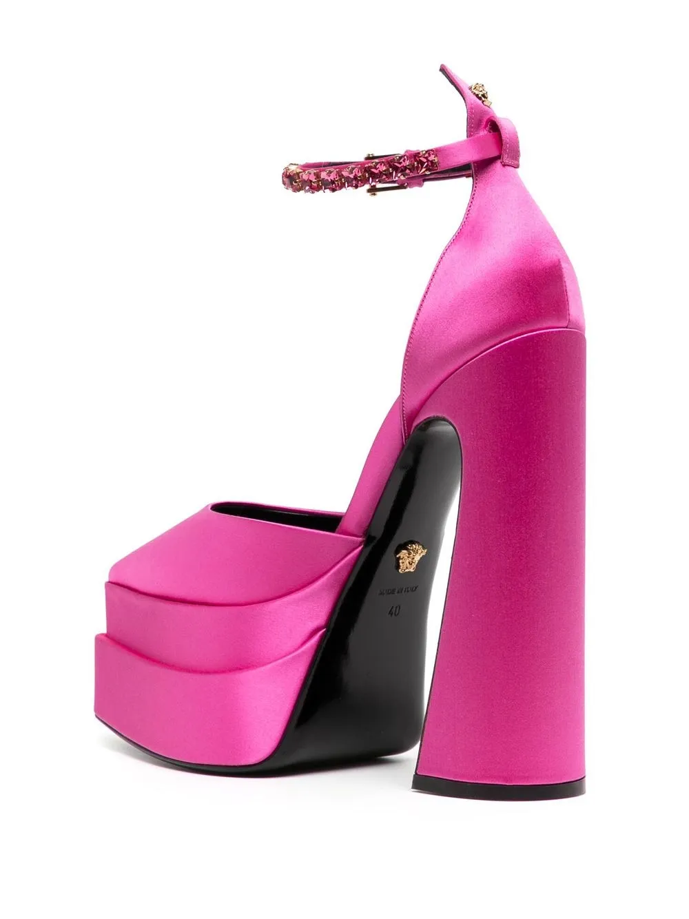Women Versace 170mm Mary Jane Platform Sandals 5 Women Versace 170mm Mary Jane Platform Sandals - Image 3
