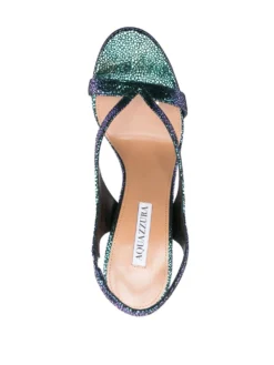 Women Aquazzura Very Izzy 105mm Metallic Sandals -Nike || Ugg || Gucci Shoes Shop 19216179 43508104 1000